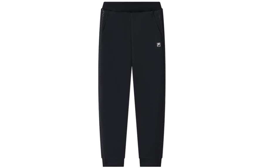 FILA Knitted Sweatpants Women's Legend Blue Moderate Cuffed Pants
