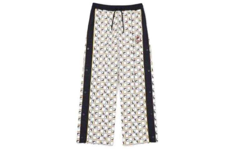 FILA Casual Pants Women's Multicolor Moderate Straight Fit Pants