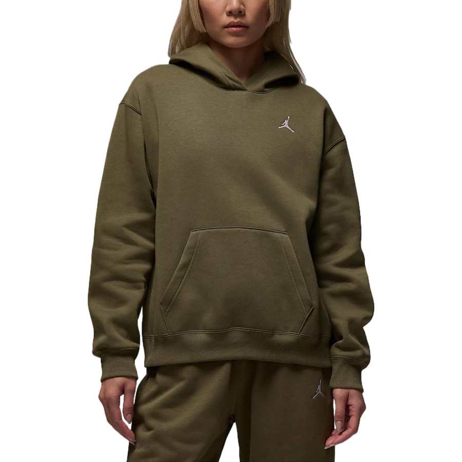 Jordan Jordan Brooklyn Fleece SS25 Sweatshirt Women's Medium Olive