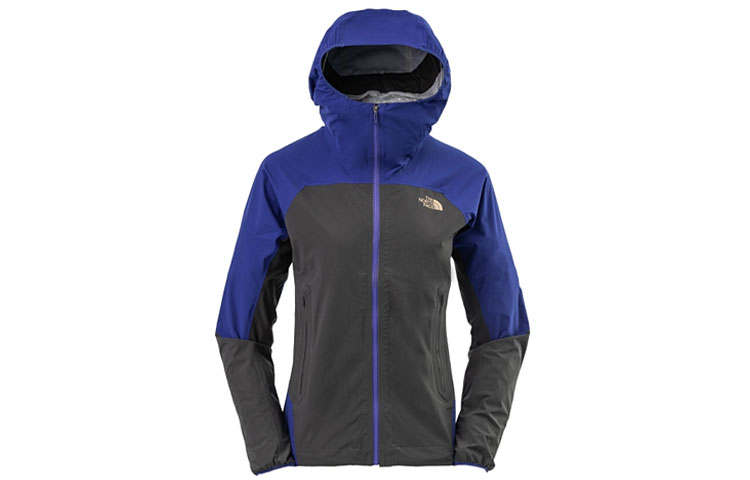 THE NORTH FACE Outdoor Hiking Waterproof, Windproof, And Breathable Windbreaker Jacket Women's Blue