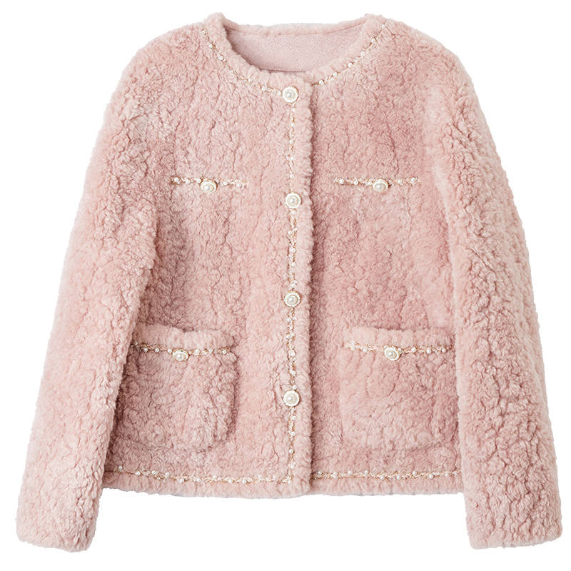 XIANGYING Cropped Coats Women's
