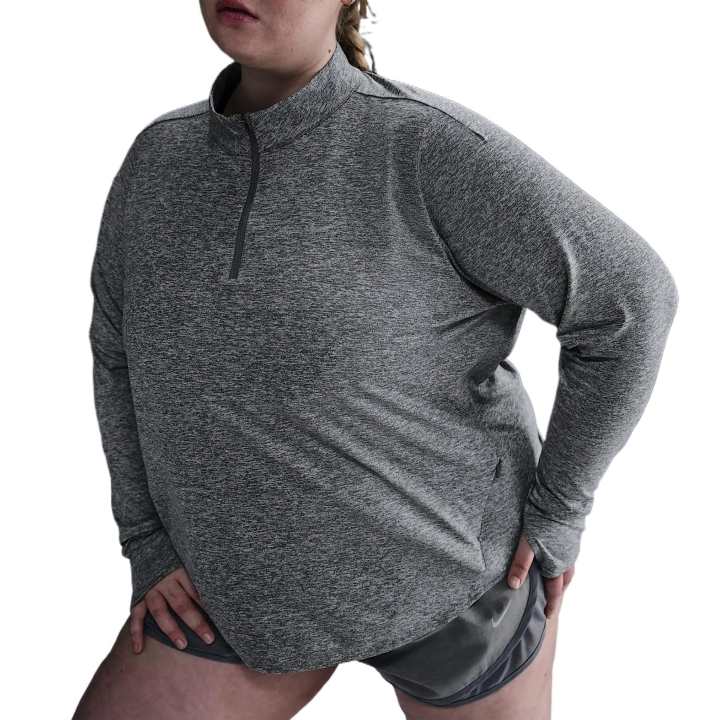 Nike Nike DRI FIT UVSwoosh Swift Sweatshirt Women's Smoke Gray/Blend Color