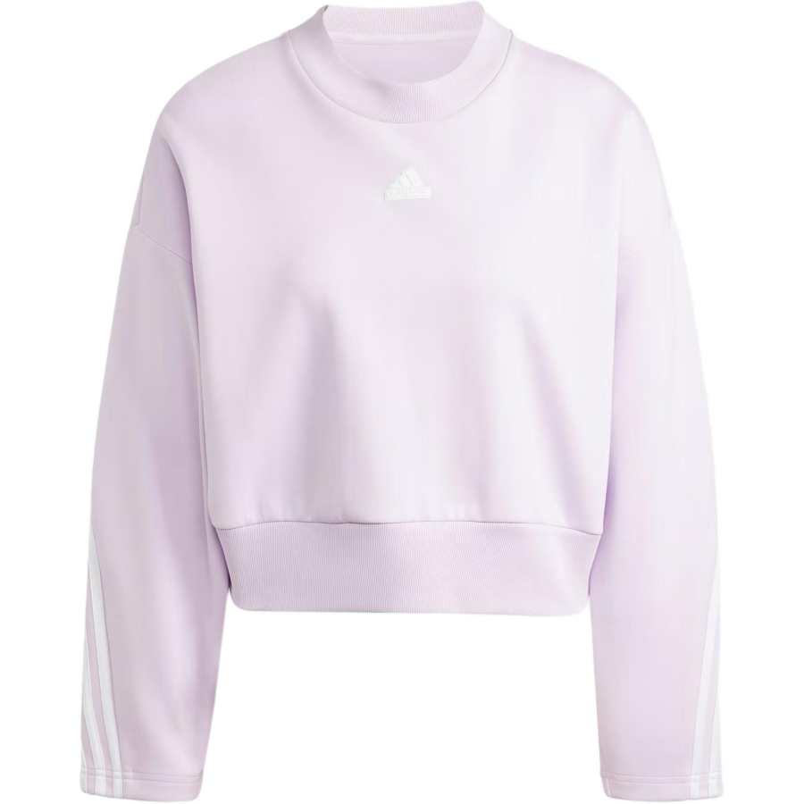 Adidas Adidas Future Icons3 Stripes Sweatshirt Women's Ice Lavender
