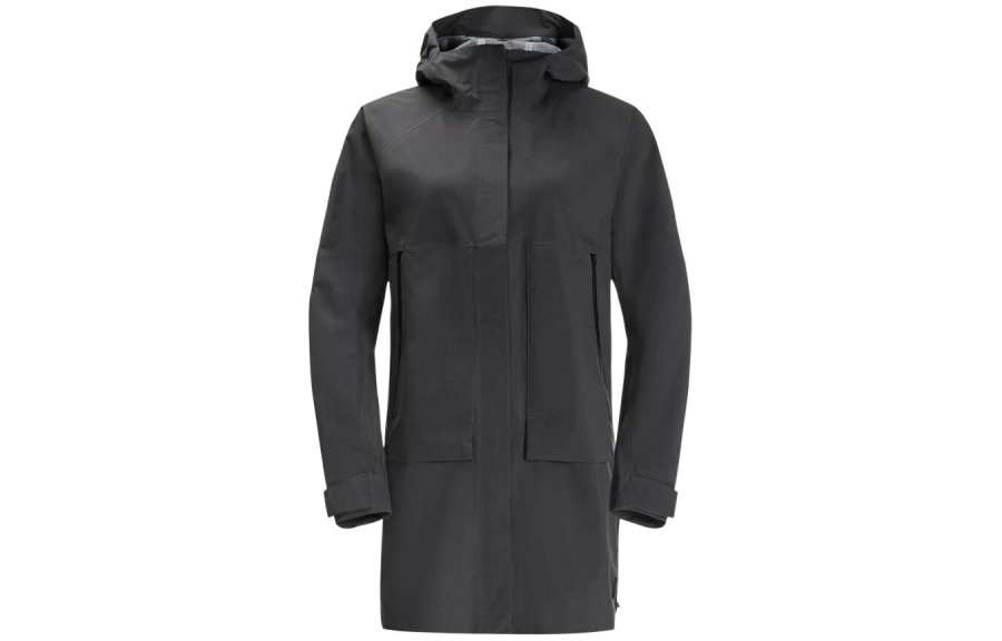 Jack Wolfskin Parka Coat Women's Phantom Black