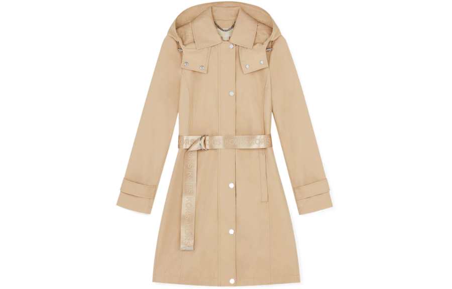MICHAEL KORS FW22 Trench Coat Women's Khaki