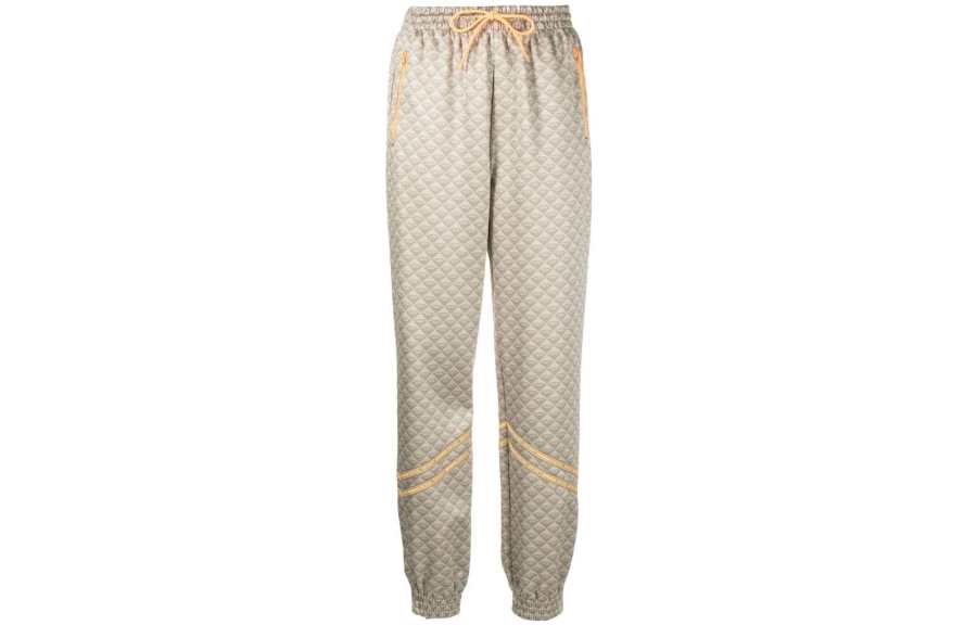 DIESEL Casual Pants Women's Beige Moderate Cuffed Pants