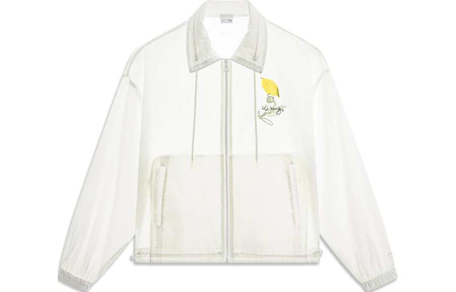 Li-Ning Li Ning China Culture Collection Trench Coat Women's Ivory