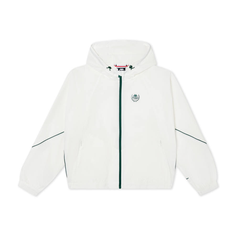 Kappa 1916 Windbreaker Jacket Women's Korean White