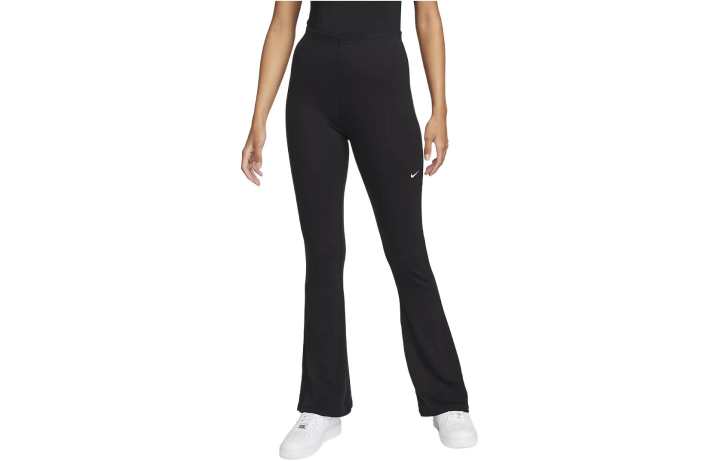 Nike Nike Sportswear Chill Knit Women's Tight Mini-Rib Flared Leggings Black