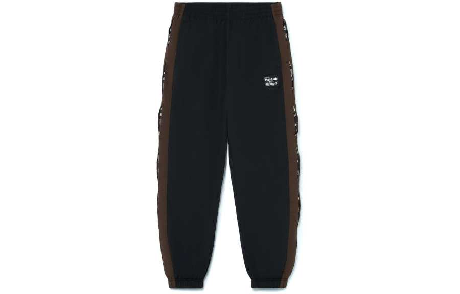 Li-Ning Li Ning BADFIVE Knitted Sweatpants Women's Black Moderate Cuffed Pants