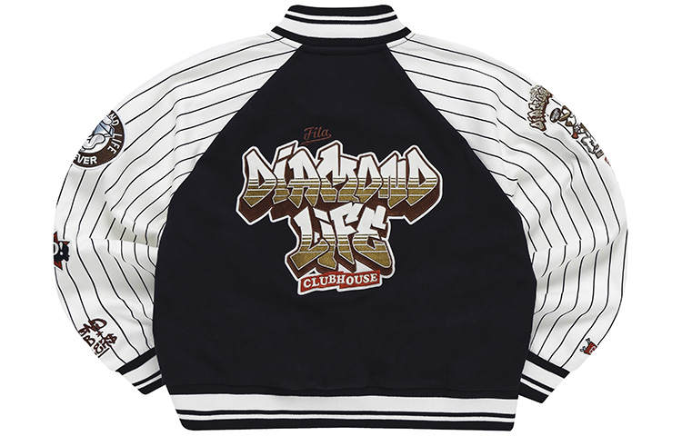 FILA FUSION Baseball Jacket Women's Black