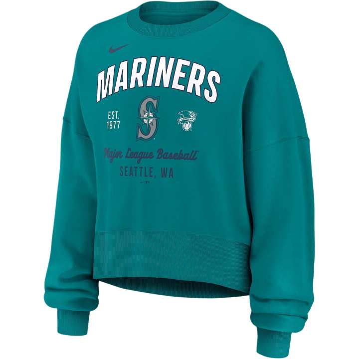 Nike Nike Seattle Mariners Women's Nike Mlb Pullover Crew