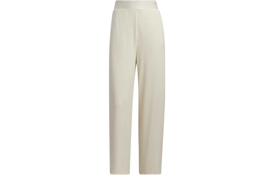 Adidas Adidas Casual Pants Women's Ecru Moderate Straight Fit Pants