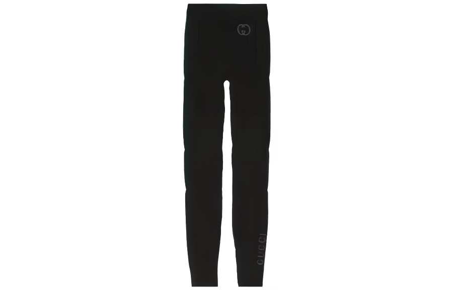 GUCCI perforated-detail seamless track pants