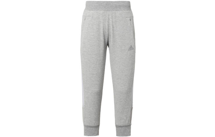 Adidas Adidas Knitted Sweatpants Women's Medium Heather Gray Moderate Cuffed Pants