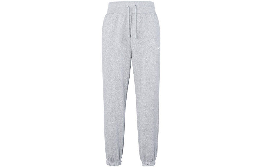Nike Nike Sportswear Brand Logo Fitted Elastic Cuff Lace Up Elastic Waistband OVERSIZE Style High Waist Fleece Lined