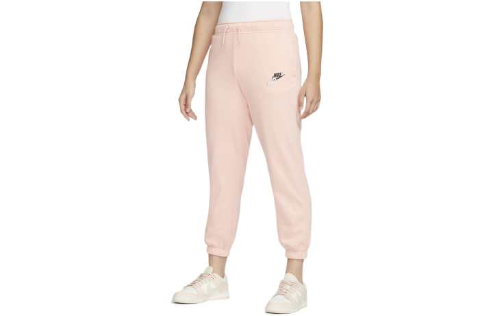 Nike Nike Knitted Sweatpants Women's Pink Moderate Cuffed Pants