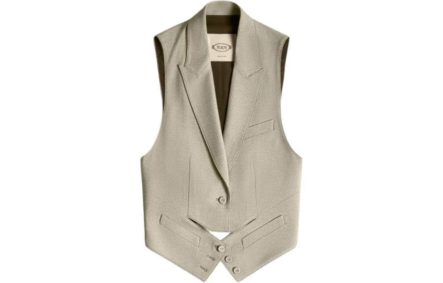 TOD'S New Collection Vest Women's Beige