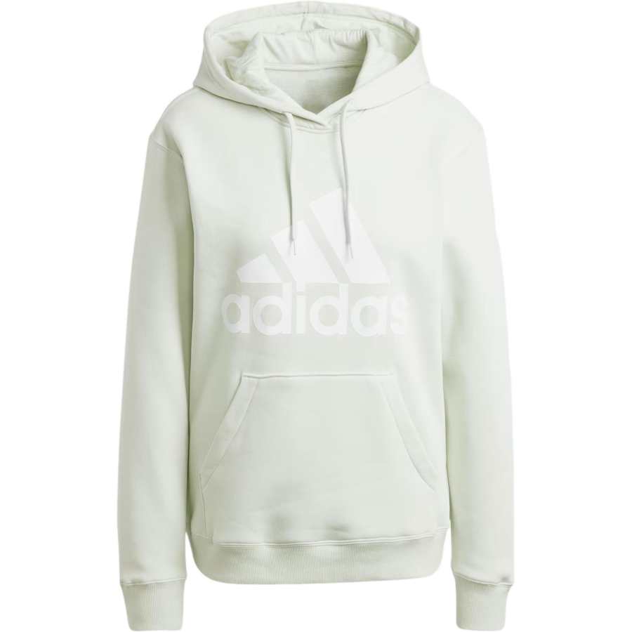 Adidas Adidas Free Shipping With AdiClub Essentials Big Logo Regular Fleece Hoodie