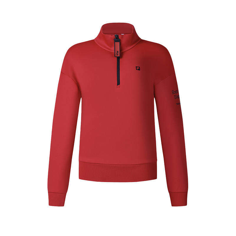 FILA Fitness Sweatshirt Women's Fiery Scarlet