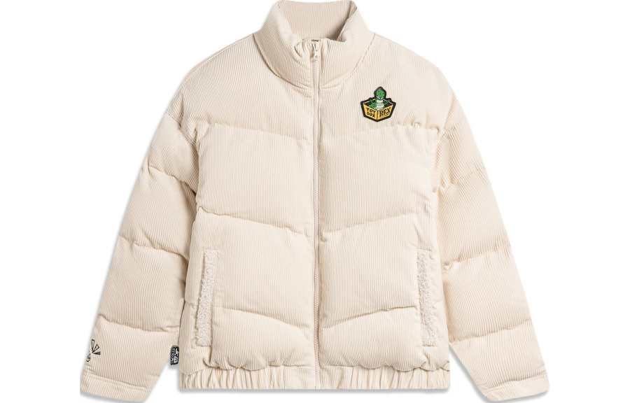 Li-Ning Li Ning x Disney Puffer Jacket Women's Sand Gravel Gray