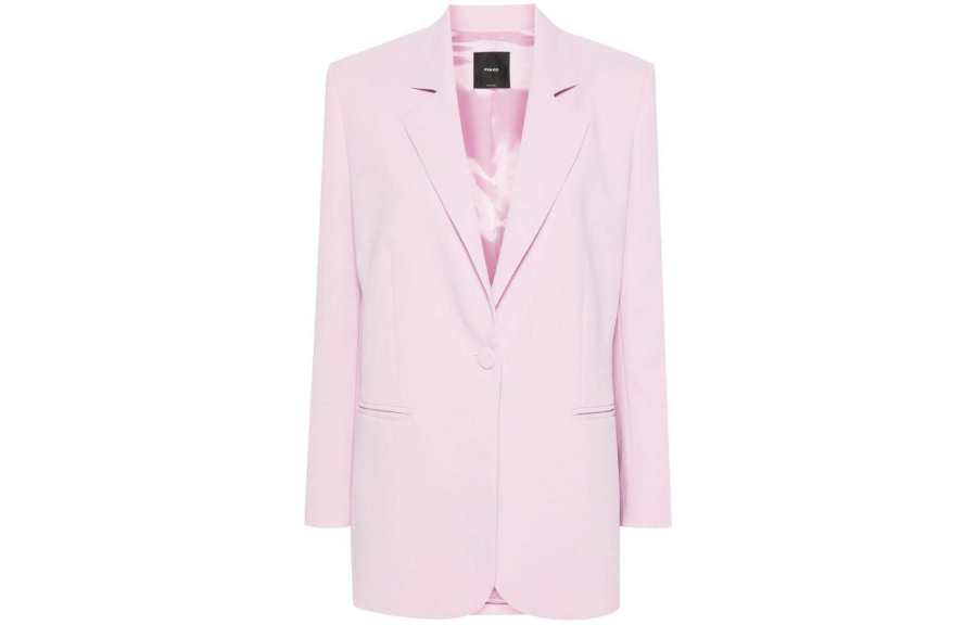 PINKO SS24 Business Suit Coat Women's Pink