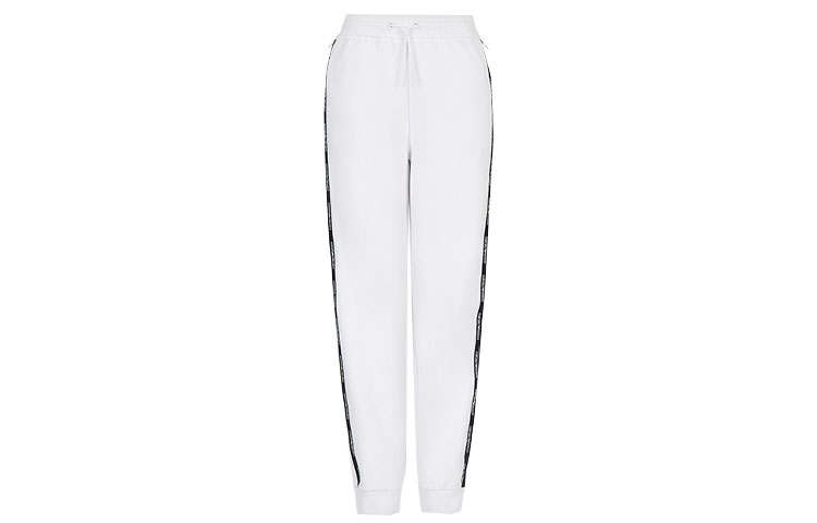 EMPORIO ARMANI Knitted Sweatpants Women's White