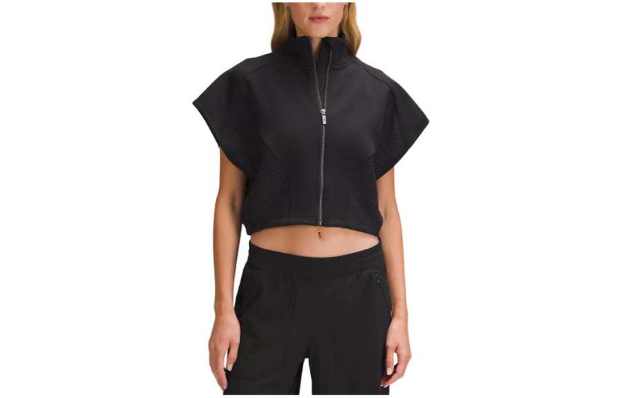 Lululemon FIND YOUR WAY Embossed Panel Full Zip Vest Women's