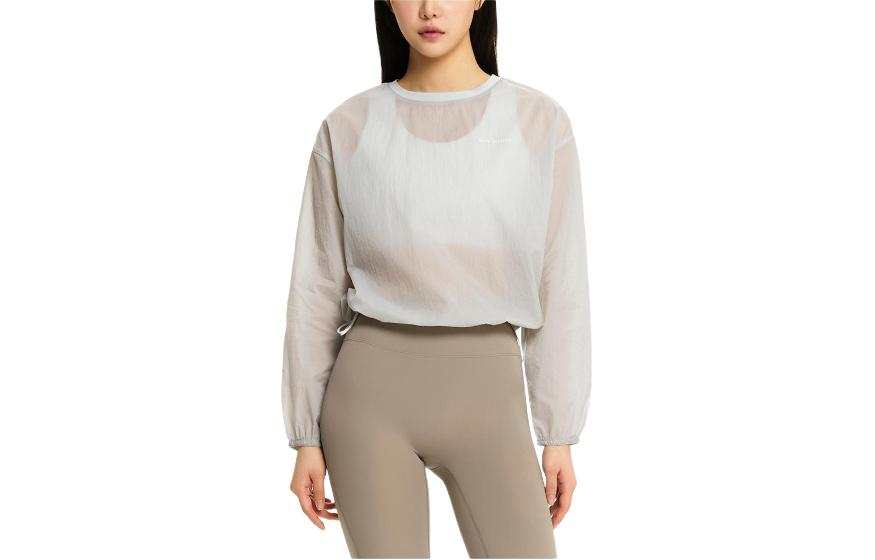 New Balance New Balance Super Lightweight And Breathable Sun Protection Clothing Women's Light Gray