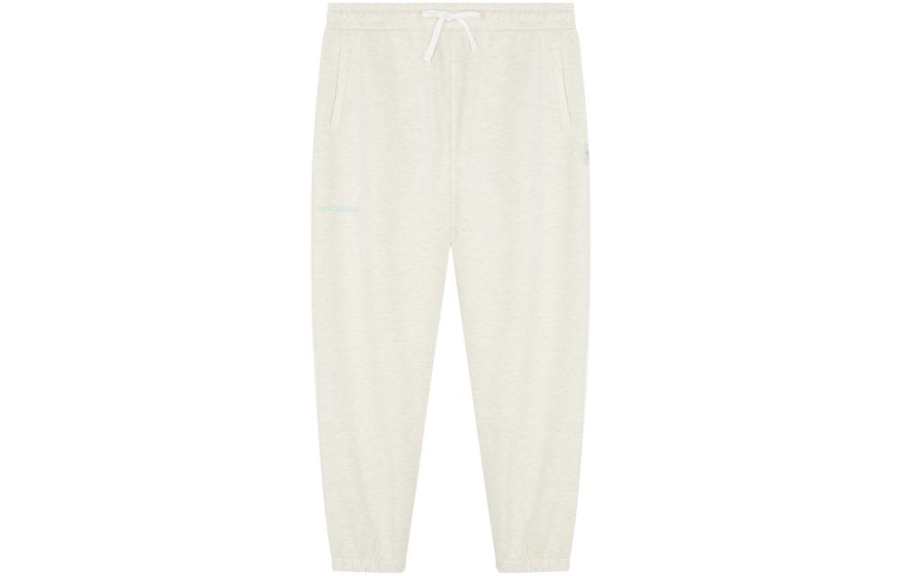 New Balance New Balance Knitted Sweatpants Women's Beige Moderate Cuffed Pants