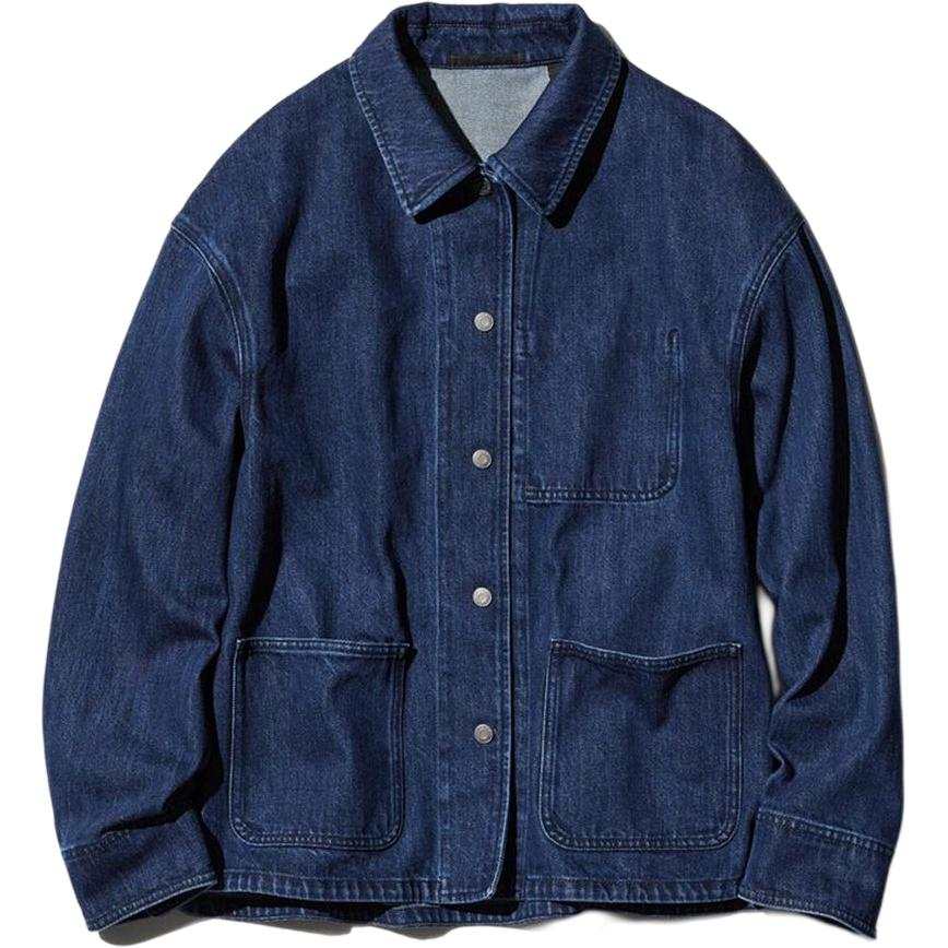 UNIQLO Denim Jacket Women's Dark Blue