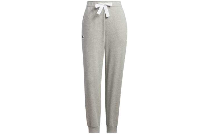 Adidas Adidas Knitted Sweatpants Women's Gray Moderate Cuffed Pants