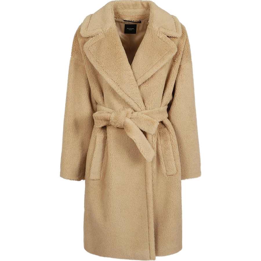 WEEKEND MaxMara Weekend Max Mara Belted Long Sleeved Coat