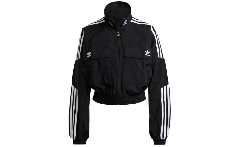 adidas originals Women's Adicolor Classics Disrupted Icon Track Top Black