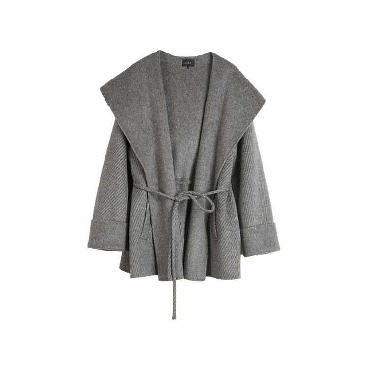 ELLE ELLE Coats Women's Lapel Thickened