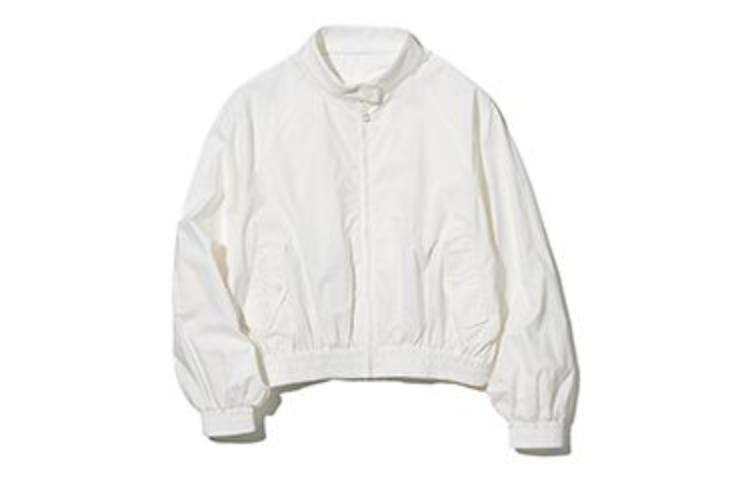 UNIQLO Cropped Coats Women's Ivory Moderate