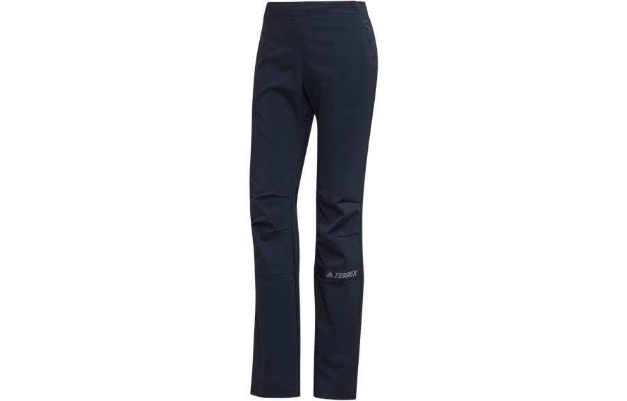 Adidas Adidas Knitted Sweatpants Women's Dark Blue Moderate Straight Fit Pants