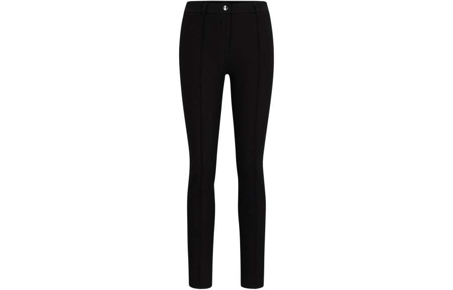 HUGO BOSS SS24 Casual Pants Women's Black