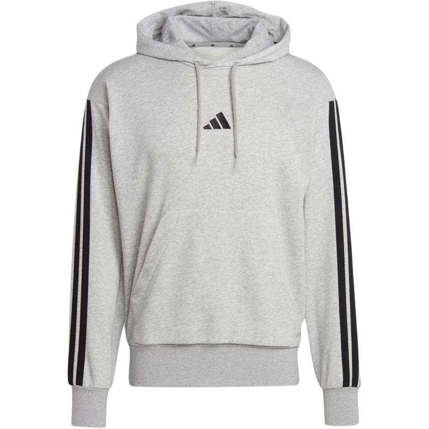 Adidas Adidas Free Shipping With AdiClub Essentials 3 Stripes Fleece Hoodie
