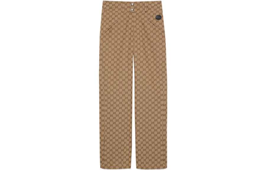 Gucci Gg cotton canvas pant