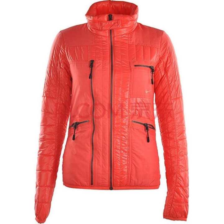 Nike Nike Puffer Jackets Women's Orange Stand Collar Moderate Other