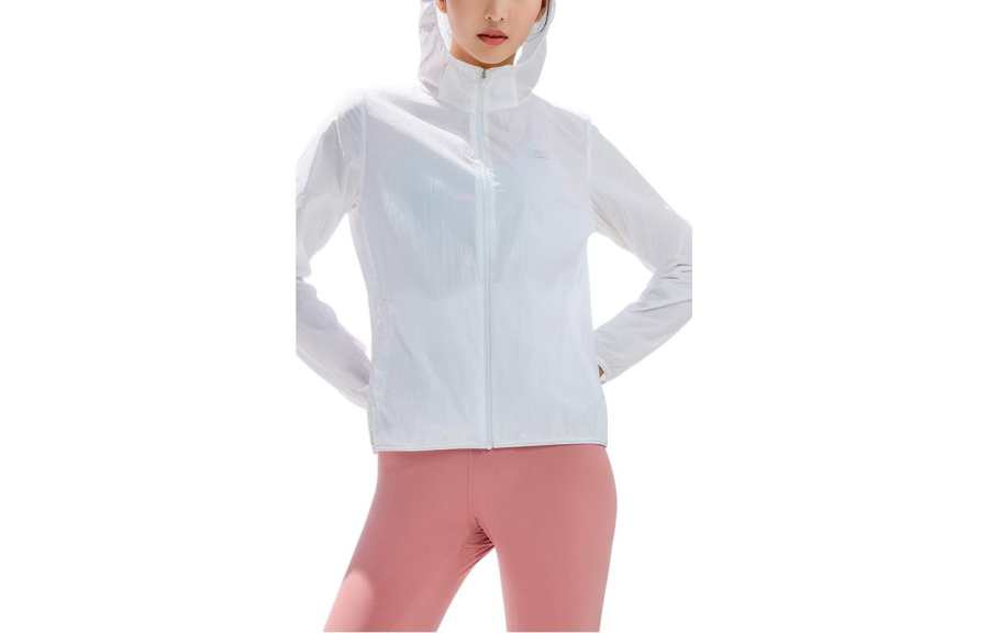 ANTA Sun Protection Clothing Women's White Hooded Moderate