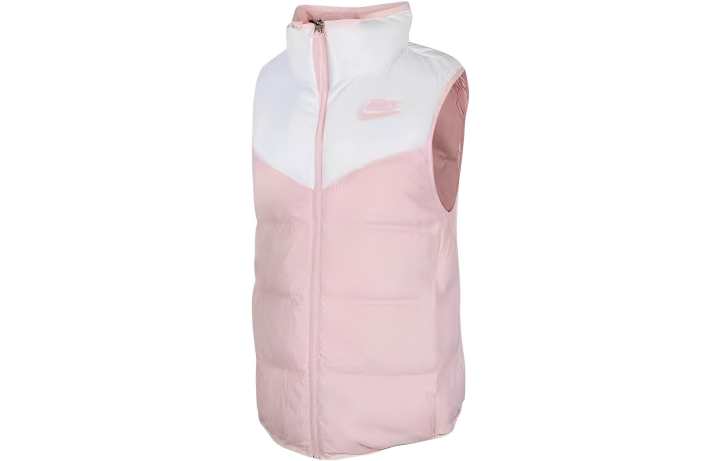 Nike Nike Down Vests Women's Pink Stand Collar Moderate Other