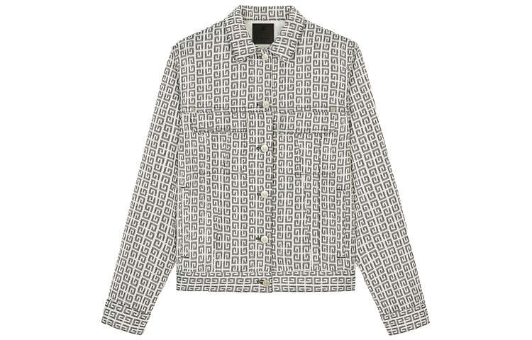 Givenchy Givenchy 4G Jacquard Denim Jacket