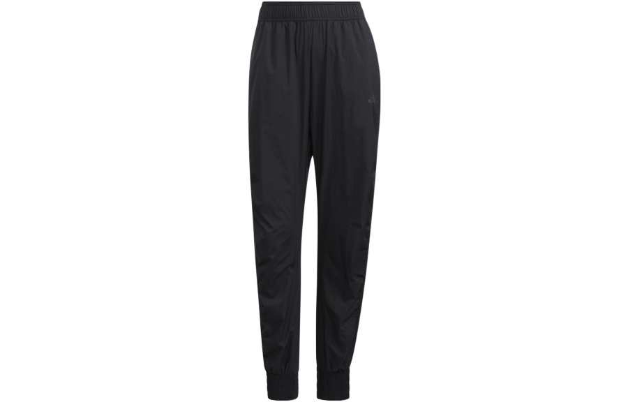 Adidas Adidas Knitted Sweatpants Women's Black Moderate Slim Fit Pants