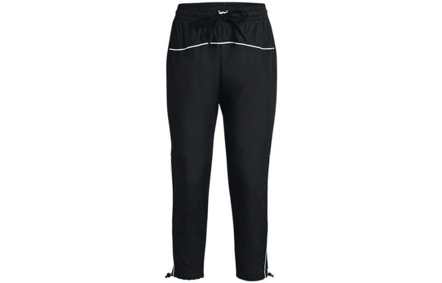 Under Armour Casual Pants Women's Black Moderate Straight Fit Pants