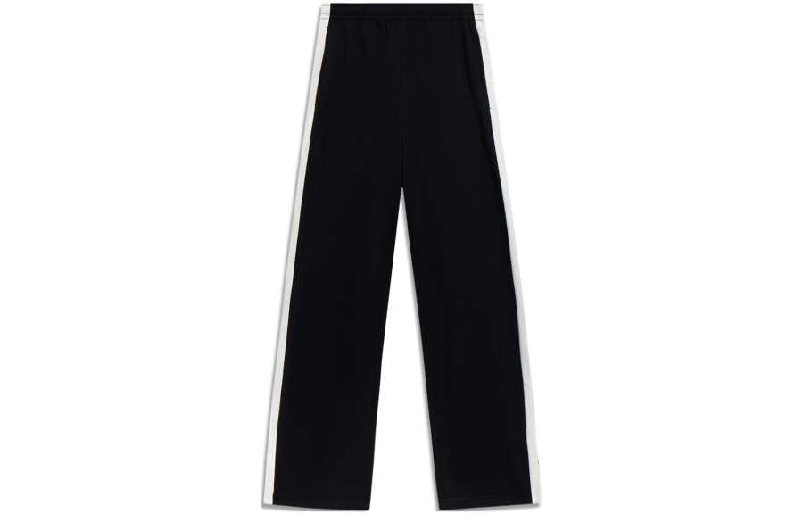 Li-Ning Li Ning Sports Lifestyle Collection Sports Fashion Collection Knitted Sweatpants Women's Black