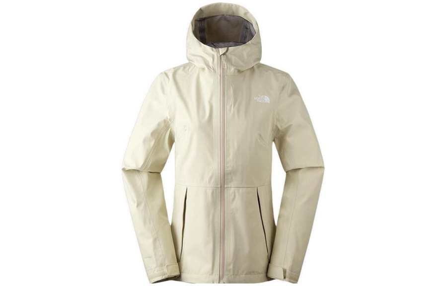 THE NORTH FACE Urban Exploration Waterproof, Windproof, And Breathable Windbreaker Jacket Women's Ecru
