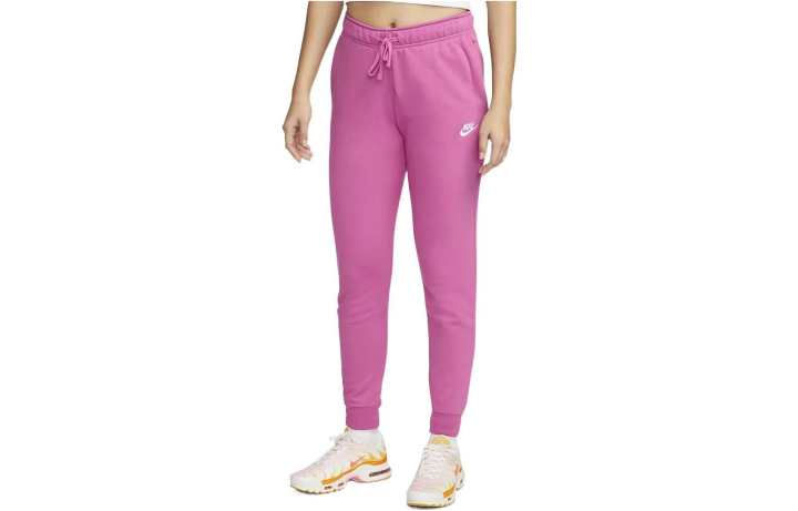 Nike Nike Knitted Sweatpants Women's Pink Moderate Cuffed Pants