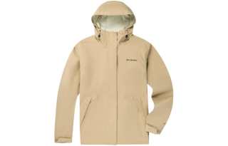 Columbia SS24 Waterproof Lightweight Windbreaker Jacket Women's Khaki